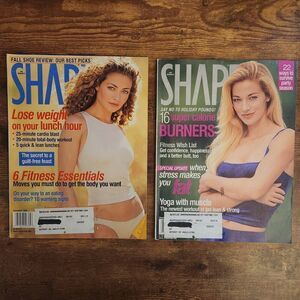 Shape Magazine Lot Nov Dec 1998 Rebecca Gayhart Elaine Irwin Mellencamp Fitness